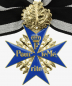 Preview: Preußen Orden Pour le Merite für Militärverdienst – Ordenskreuz mit Eichenlaub